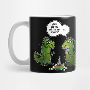 The Last Unicorn Dinosaur Funny Shirt Mug